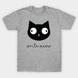 Write Meow T-Shirt